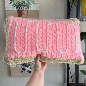 Handmade Pop-tart decorative throw pillow